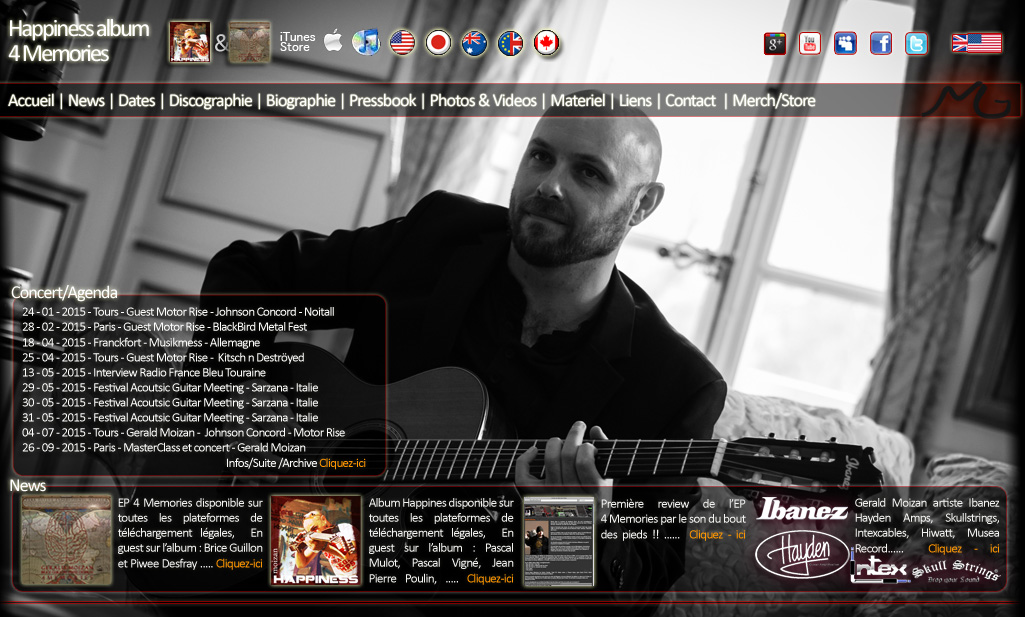 Le Site Officiel de Gerald Moizan